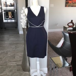 Banana Republic Navy and white dress!
